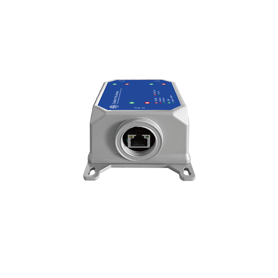 Уличный удлинитель линии Ethernet и PoE 2х-портовый GF-AC102WP v2