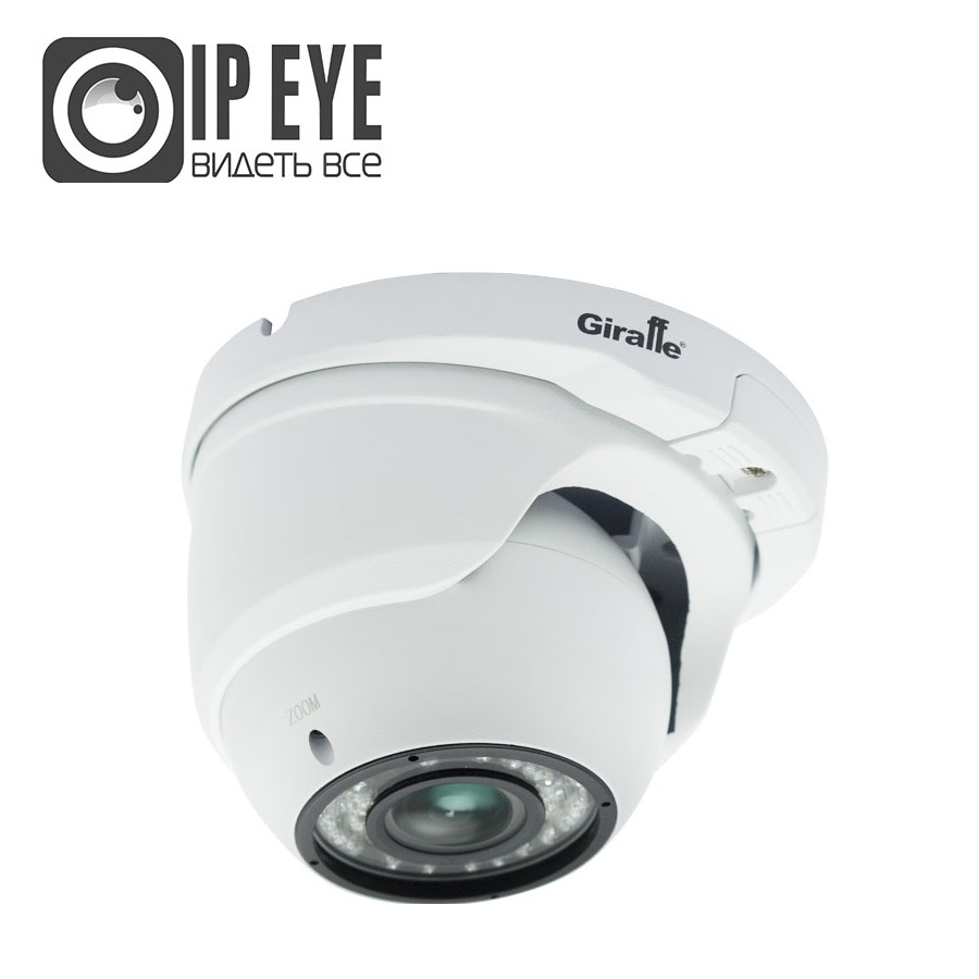 Антивандальная IP видеокамера с сервисом IPEYE GF-IPVIR4305MP2.0-VF