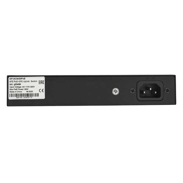 Сетевой PoE коммутатор GF-AC0420POE