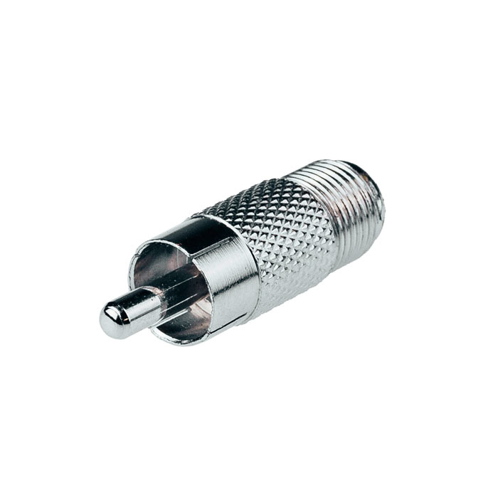 Переходник RCA штекер - F гнездо GF-RCA-MF